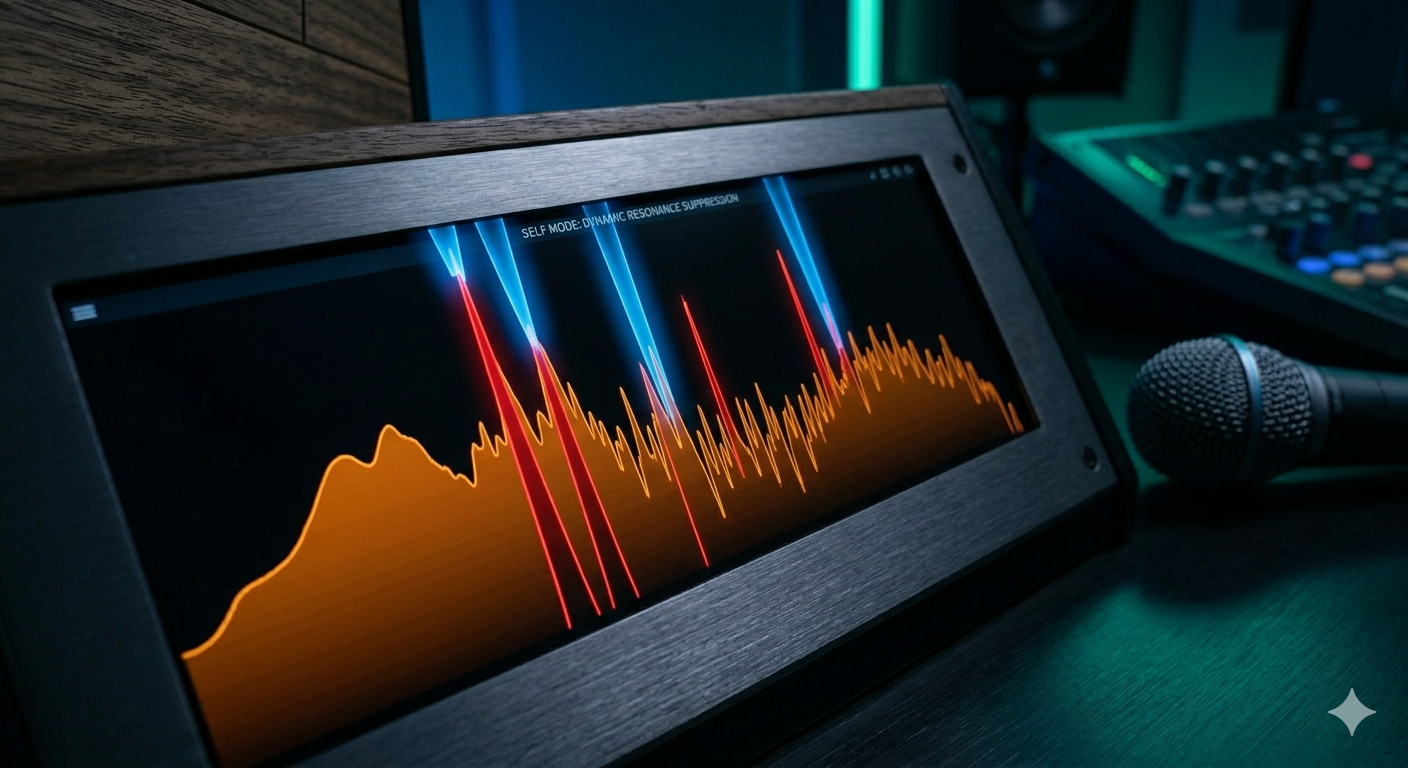 Resonance control on an instrument